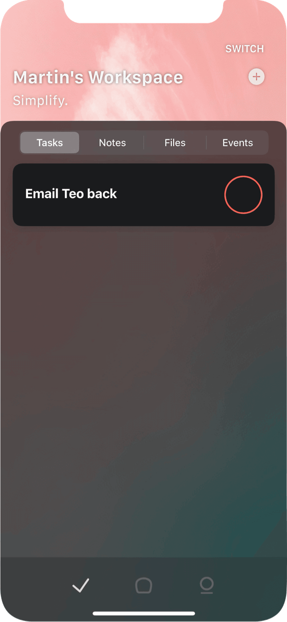 Image of Emailio application